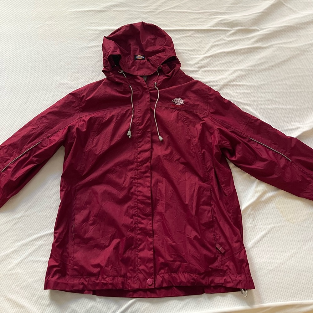 Purple/Red Dickies Wind Breaker Size Small